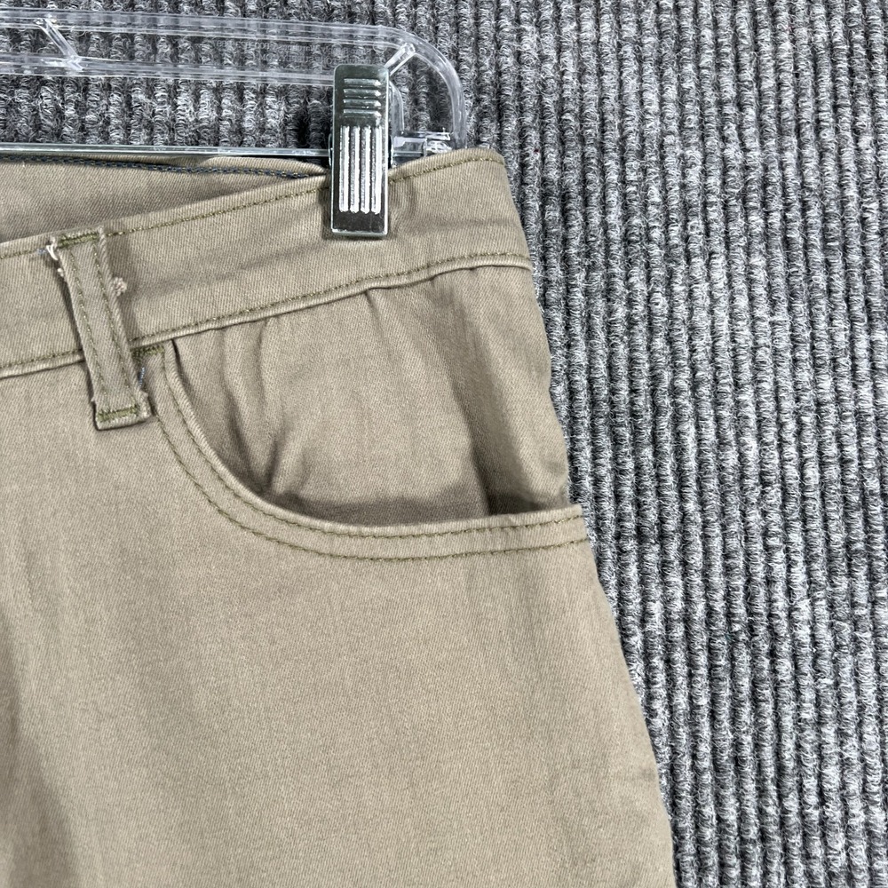 Blue Delta Pants Jeans Mens 30x34 Green 5 Pocket Custom Fit Ross Steelman PGA - Picture 10 of 14